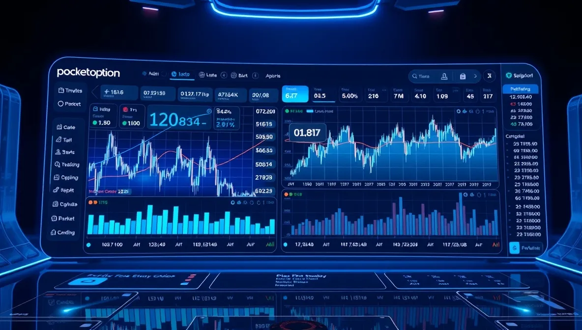 Основной функционал платформы Pocket Option