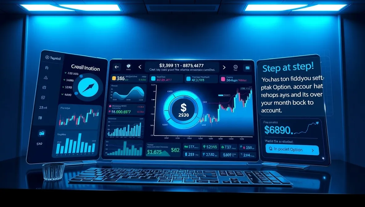  Пошаговая инструкция: как осуществить пополнение в Pocket Option